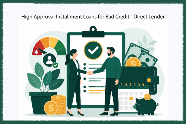 High Approval Installment Loans for Bad Credit