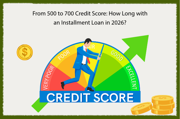 500 to 700 Credit Score: How Long with an Installment Loan in 2026?