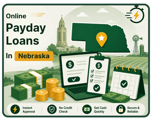 Instant Online Payday Loans in Nebraska