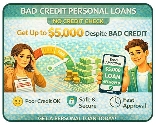 Bad Credit Personal Loans