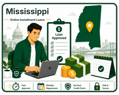 Mississippi Installment Loans Online