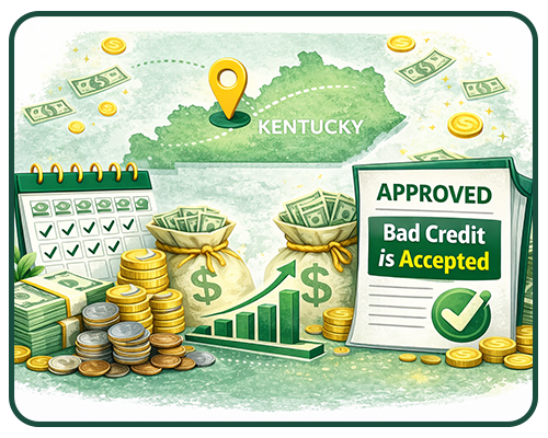 Kentucky Payday Loans without Credit Check