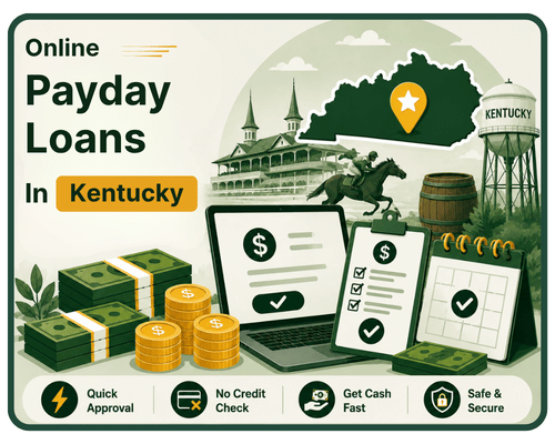 Kentucky Payday Loans without Credit Check