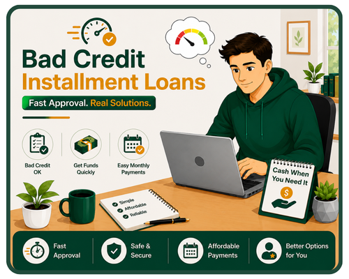 Installment Loans for Bad Credit