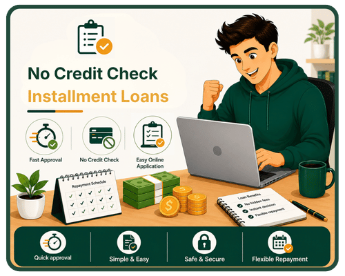 No Credit Check Installment Loans Online